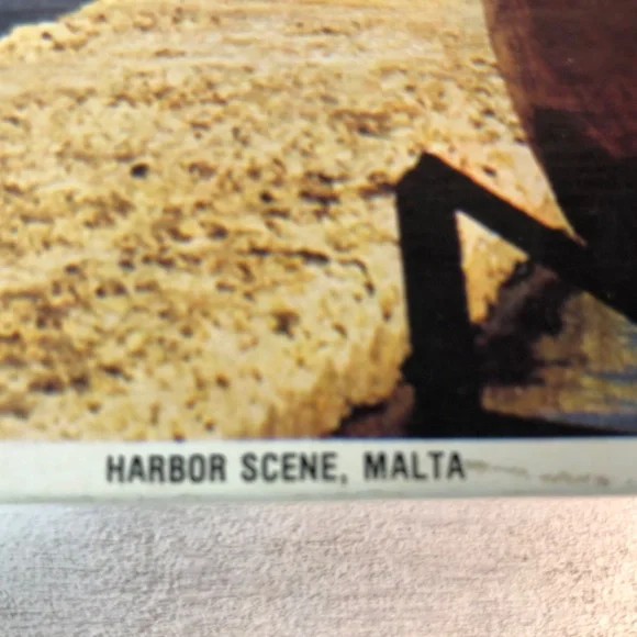 Vintage Whitman 1000-piece jigsaw puzzle featuring a "Harbor Scene, Malta - Picture 4 of 7